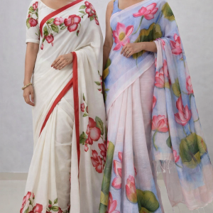 Hand Painted Saree